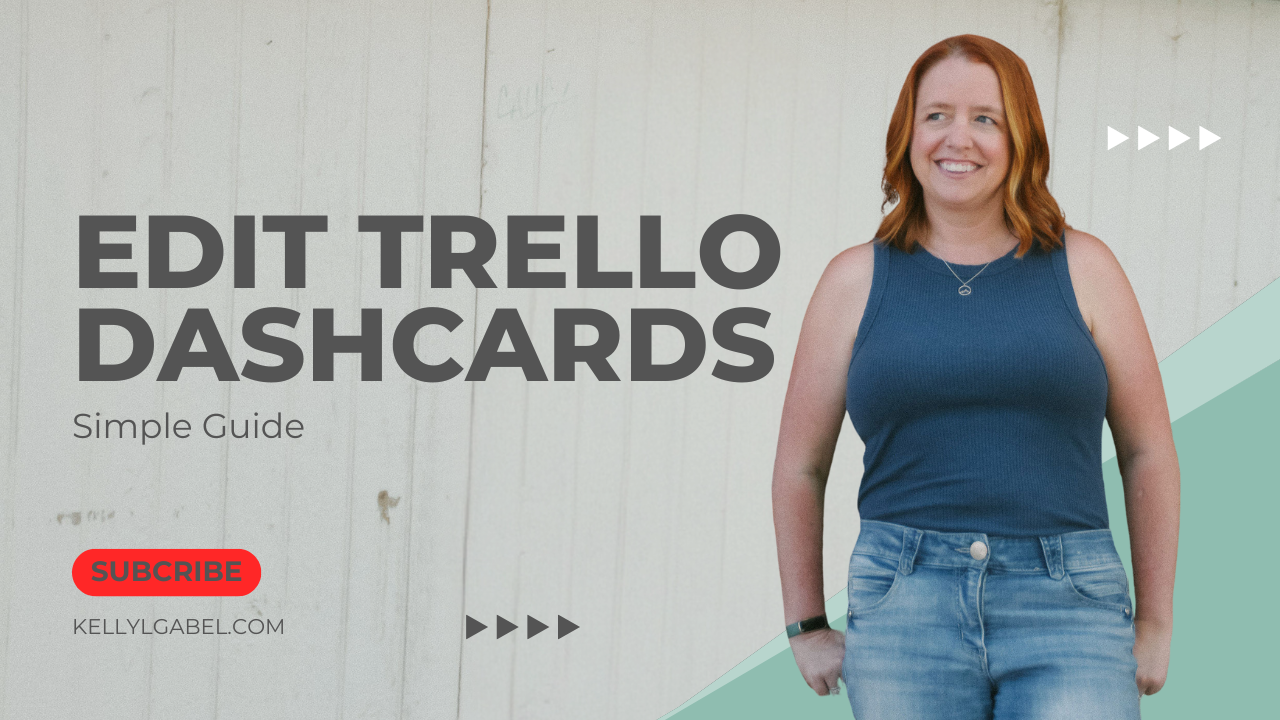 Edit Trello Dashcards