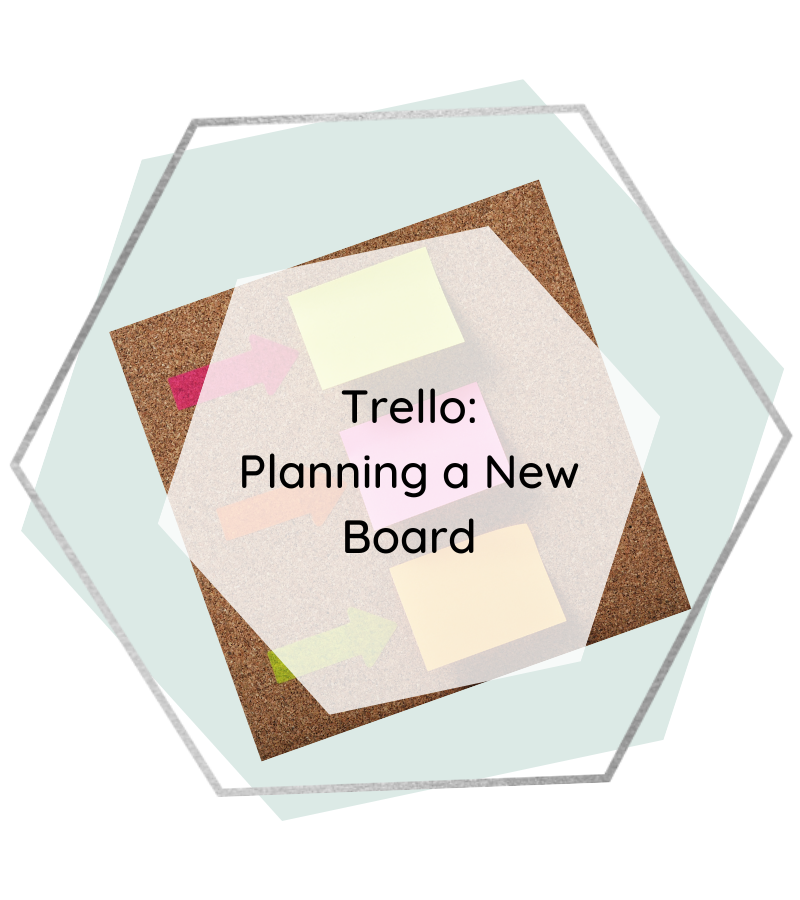 Planning a Trello Board