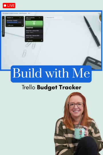 Build With Me: Trello Business Budget Tracker Track Revenue & Expenses with Ease
